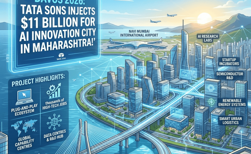 Navi Mumbai AI Hub: Tata's $11B Bet on a Smarter Maharashtra!